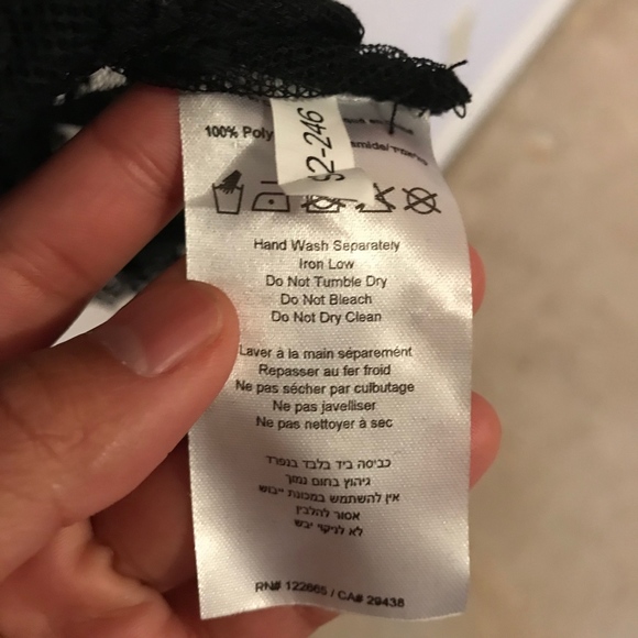 ❌SOLD❌Lace black Anama Night dress, medium - Picture 6 of 6